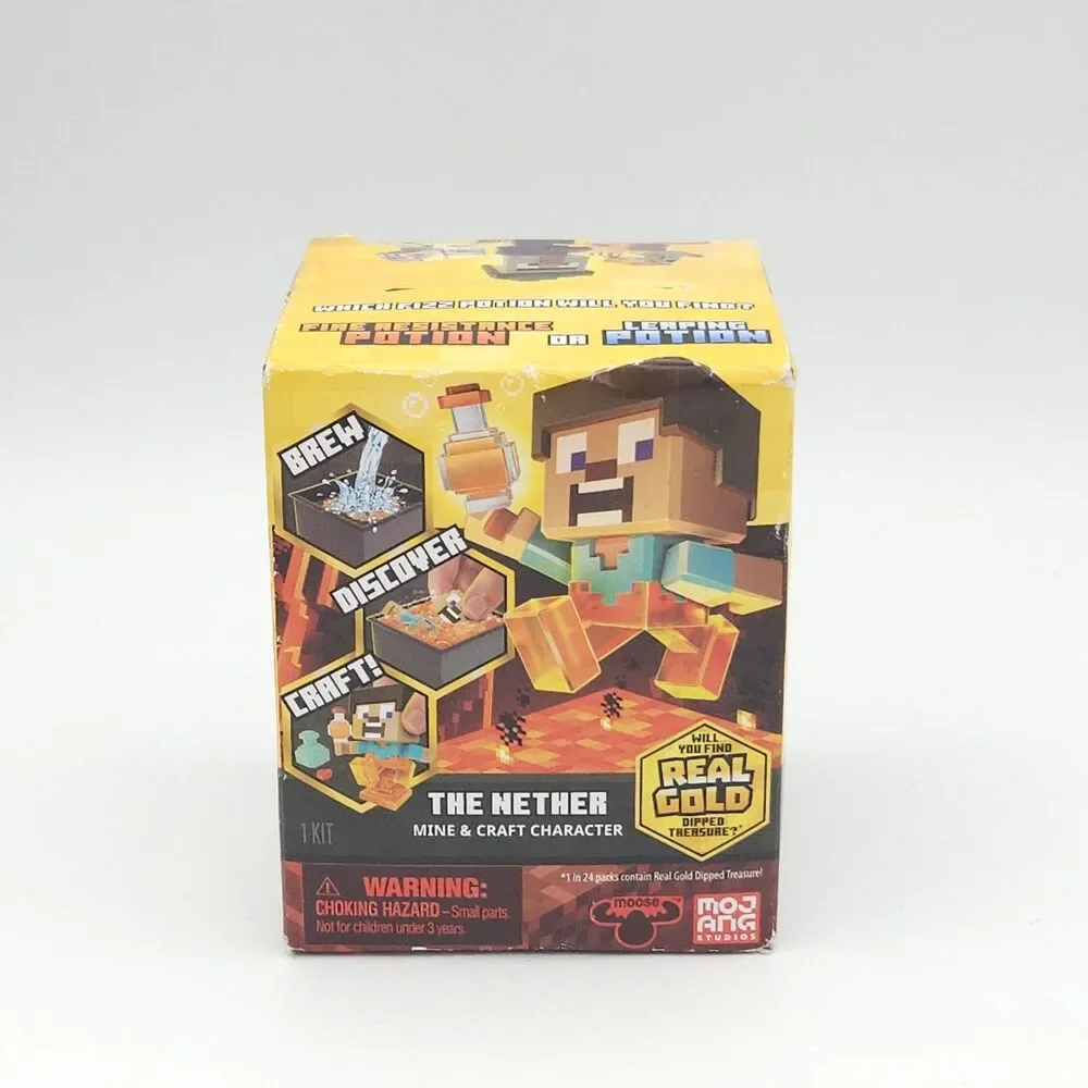 Minecraft Alex Jade Dungeons Mattel Figure Lot Nether Mini Figures New